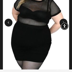 Foxblood 3x pencil skirt